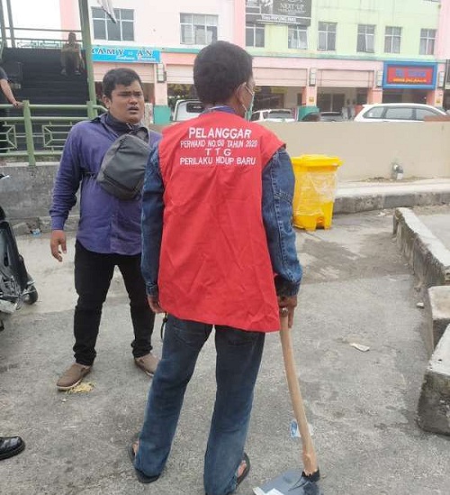Tak Patuhi Protokol Kesehatan, 103 Orang Terjaring Petugas 
